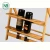 Import Creative glass cup holder bottle rack bamboo wine glass shelf with snack tray from China
