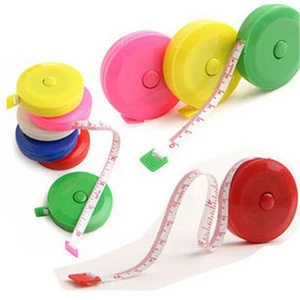 Creative plastic gifts, 1.5 m tape measure/flexible measuring tape/automatic shrink tape
