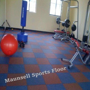 Crossfit/ fitness /gym room flooring matting recycled rubber price