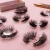 Import Cruelty free private label 100% real mink fur custom packaging box natural wispy 5d mink strip lashes 3d mink eyelashes from China