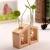 Import Crystal Glass Test Tube Vase in Wooden Stand Flower Pots for Home Decor from China