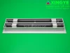 curved aluminum bar aluminum linear bar grille air diffuser insulated flexible aluminum air duct linear slot bar XYSB-2