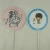 Import Custom Advertisement Use Plastic Hand Fan with Stick Handle from China