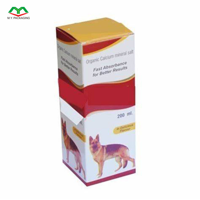 Buy Custom Animal Pharmaceutical Drugs Paper Packaging Box With Logo ...