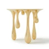 Custom attractive design melting dripping side table dining table coffee table