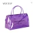 Import Custom Clear Overnight Tote Spend A Night Handbag Gym Bag PVC Transparent Colorful Silicone Jelly Make Up Holographic Duffle Bag from China