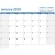 Import Custom Design Monthly Planner Whiteboard 365 Day Printing Desk Calendar from China