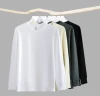 Custom Design Unisex Oversized Crew Neck Long Sleeve T-Shirt Pure Cotton Printed Pattern Technique Short DTG Sleeves