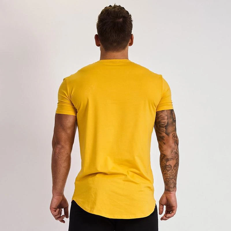 Custom Logo Fitness Apparel Sportswear Men Gym Shirt