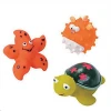 custom make soft rubber plastic bath toy animal,custom sea animal rubber bath toys