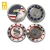 Import Custom metal megnetic ball marker custom poker chips casino chips Golf big marker coin from China