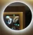 Import Custom Modern Bathroom Wall Mounted illuminated Smart Led Mirror With Time Display from China