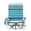 Custom Outdoor Backpack Aluminum Folding Picnic Portable Camping Low Beach Chair