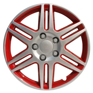 Custom pink hub caps for rims / 16 inch black truck tire hubcaps / Plastic auto wheel hub covers