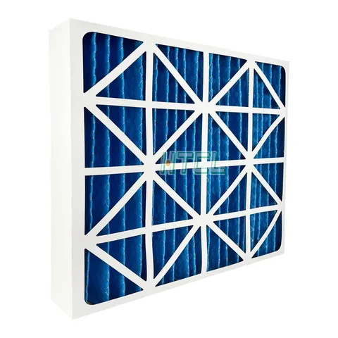 Buy Custom Pleated Panel Air Handling Filter Hvac Cardboard Frame ...