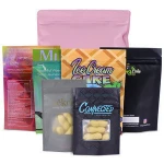 Custom Printed Stand Up Aluminum Foil Laminated Mylar Zip Lock Bags
