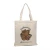 Import Custom Printed Tote Shopping Bag Cheap Natural White Cotton Canvas Bags With Logo from China