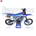 Custom printing die cut motorcycle sticker