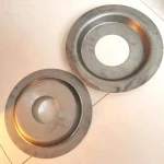 Custom stamping Metal part Deep Drawn Metal Base Plate Pipe Grounding Plate