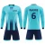 Import Custom thai soccer jersey club team football shirts long sleeve printed player name number soccer team wear from China