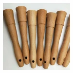 Custom Wholesale Box Door Broom dusters Furniture Handles Wood Knobs