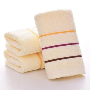 Customized 2018 New 100% Cotton Baby/Face Towel pure white Hotel Face Towel