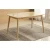 Import Customized European Cheap Square Rubber Slab Wood Dining Room Table Furniture from China