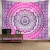 Import Customized Print 100% Polyester Fabric 3D Digital Printed Indian Mandala Wall Hanging Tapestry from China