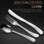 Import Customized stainless steel flatware Christmas tableware sets restaurants coffee spoon from China