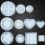Import D2 Silicone Ashtray Mould  for Resin DIY heart-shaped Square Round Plum-shaped Ashtray mold,diamond shape silicone mold from China