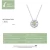 Import Daisy Necklace S925 Sterling Silver Anti-allergy Pendant Flower Art Accessories For Women from China