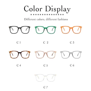 DARSIN Eyewear 2020 Oversized metal frame Anti Glare Fashion Anti Blue Light Blocking Glasses
