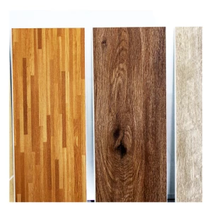Decor Garage Lvt Flooring Tiles 4mm Click Pvc Plastic Wood Floor 4mm Vinyl Planks Luxury Spc Flooring