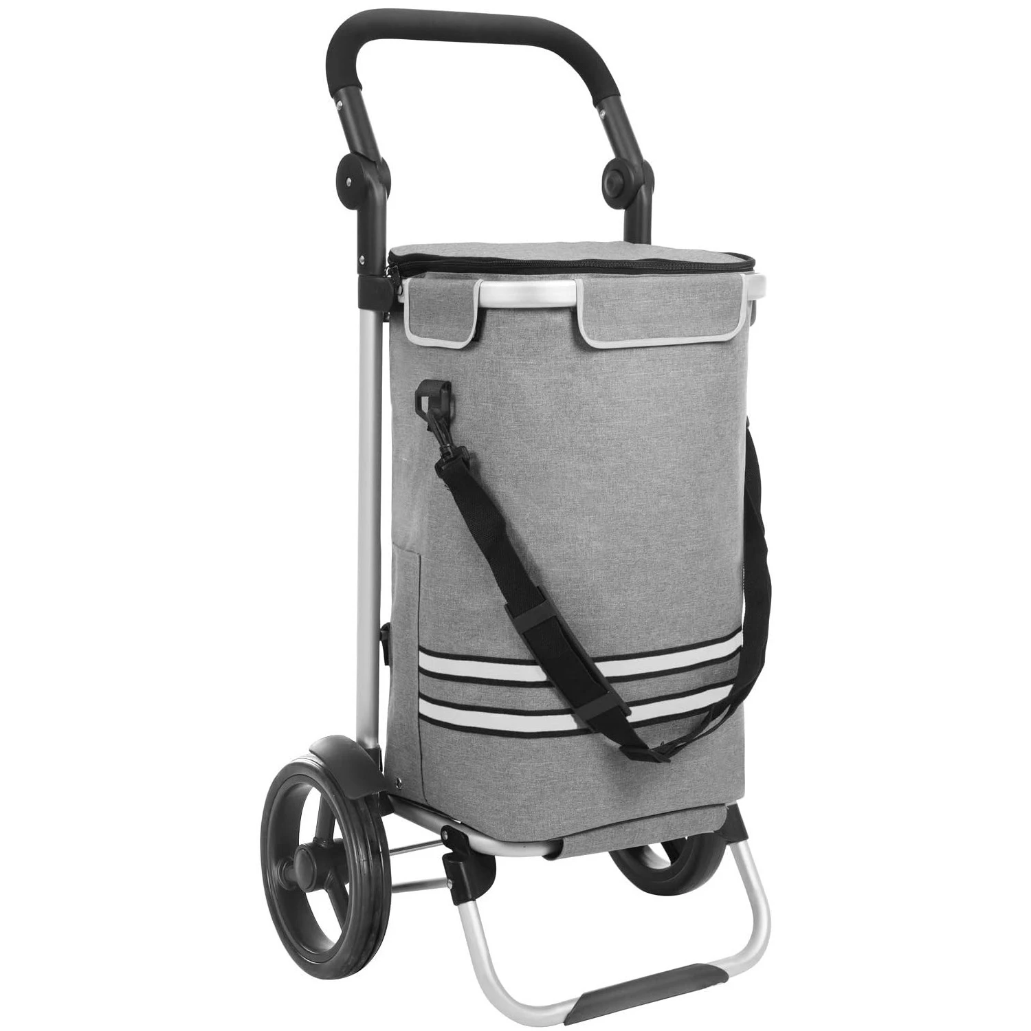 detachable folding Insulated Cooler Bag Promotional carros de la compra Shopping Trolley Bags cart