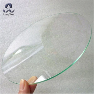 Diameter 135mm tempered glass sheet,clear flat glass for par light