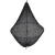 Import Different shaped marine daytime marking mesh anchor black signal ball from China