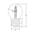 Import Dimmable 110V 40W E26 US 300c high temp oven bulb halogen from China