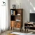 Import Display Furniture Modern Design Yellow-Brown Book Shelves Wooden Shelf Wood Cabinets Bookcases from China