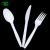 Import Disposable Biodegradable  Forks Spoons And Knives Cornstarch Fork Knife Spoon Cutlery Biodegradable Cutlery Set from China