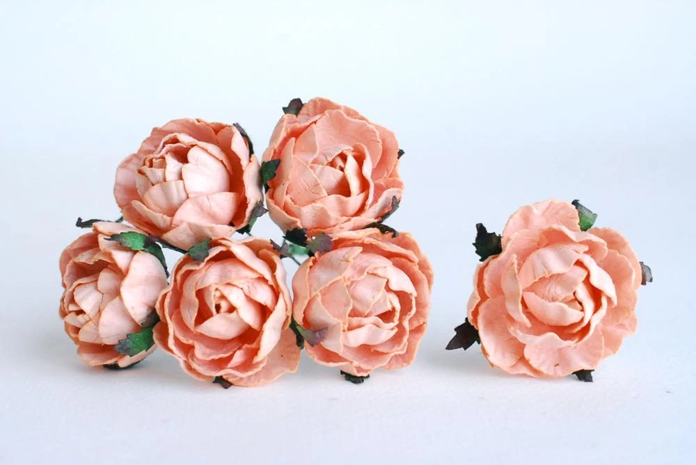 DIY  paper flowers,  peony roses