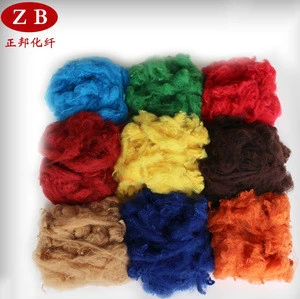 dope dyed polyester fiber for automotive interior trim