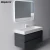 Import doporro french style hotel Villa new modern LED mirror bathroom vanity cabinet set from China