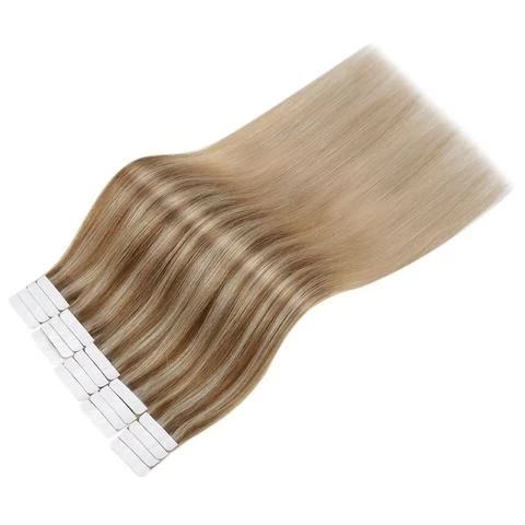 Double Draw Virgin Remy Hair Straight Human Hair Tape Hair Extensions