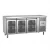 Import Double glass transparent doors undercounter chest freezer for sale from China
