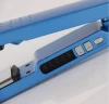 Dual Voltage Digital Flat Iron Pro Nano Titanium Plated Hair Straightener with LCD Display