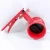 Import ductile iron cast iron fire fighting socket handle handwheel  grooved butterfly valve from China