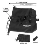 Durable Huge Capacity Canopy Weight bag Sand Bags  for chair umbrella bases