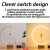 Import Durable Magnetic Switch Dimmable Creative Night Lamp Light Luxury from China