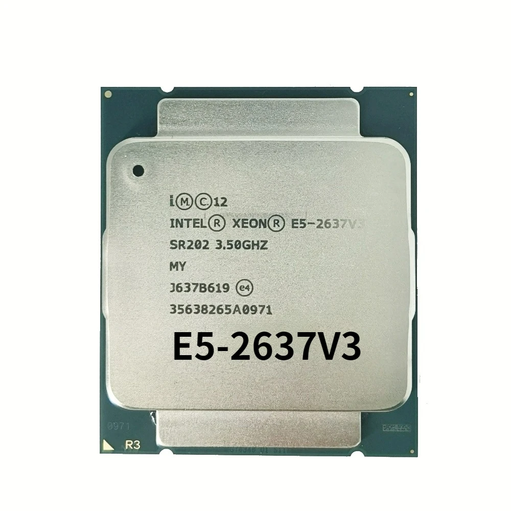 E5 2637 V3 Intel Xeon E5-2637V3 3.5GHz Quad-Core 15M LGA2011-3 135W DDR4 2133MHz E5 2637V3