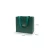 Import Eco friendly  gift bag packaging fashionable  ribbon handle emerald green shopping paper bags with logo from China